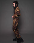 Vintage Renewed 2pc Cropped Camo set