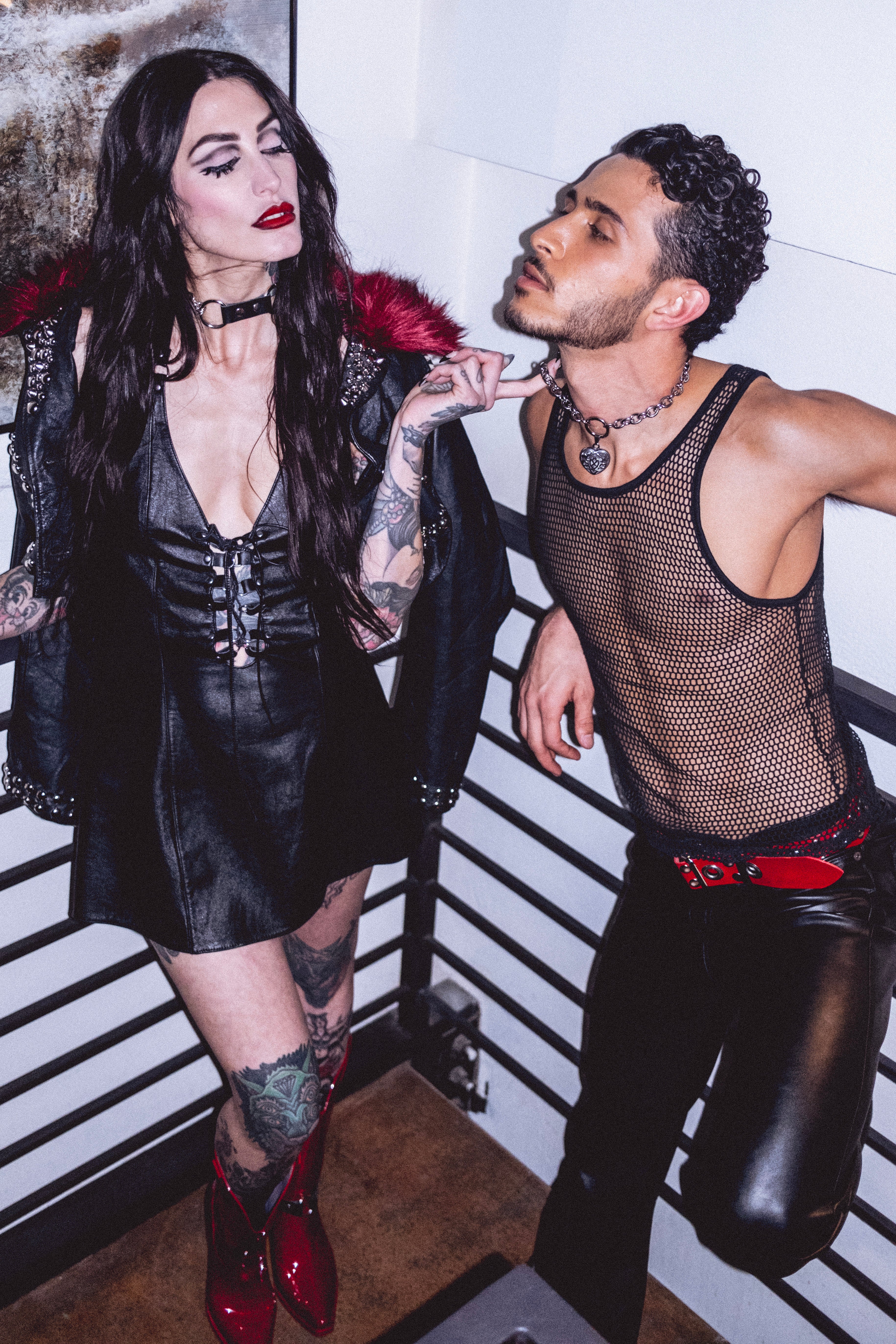 Heart of Broken Glass Leather Jacket – Gimme Danger Inc.