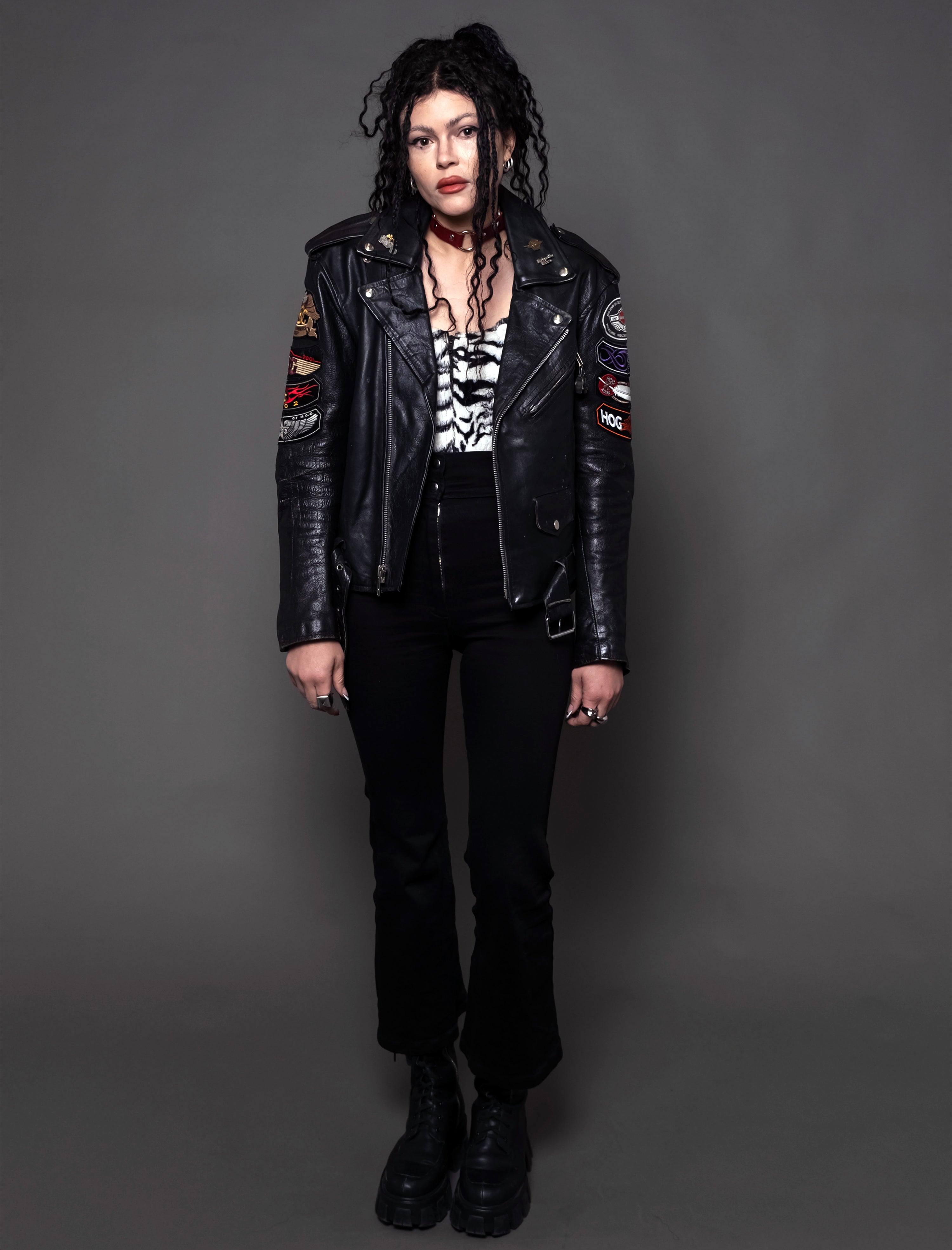 Harley Davidson Club Leather Patched Jacket – Gimme Danger Inc.