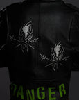 High voltage LEATHER JACKET