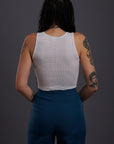 Welcome Sinners Cropped Tank