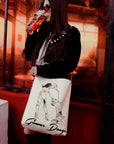 Cheetah Canvas Chain Bag