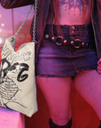 Wanna Be Your Dog Canvas Chain Bag