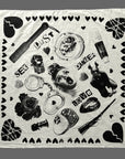 Love and Lust Creme Bandana