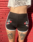 Tangled Love Embroidered Shorts