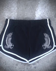 Birds of Prey Embroidered Shorts