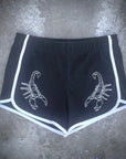 El Scorpion Embroidered Shorts