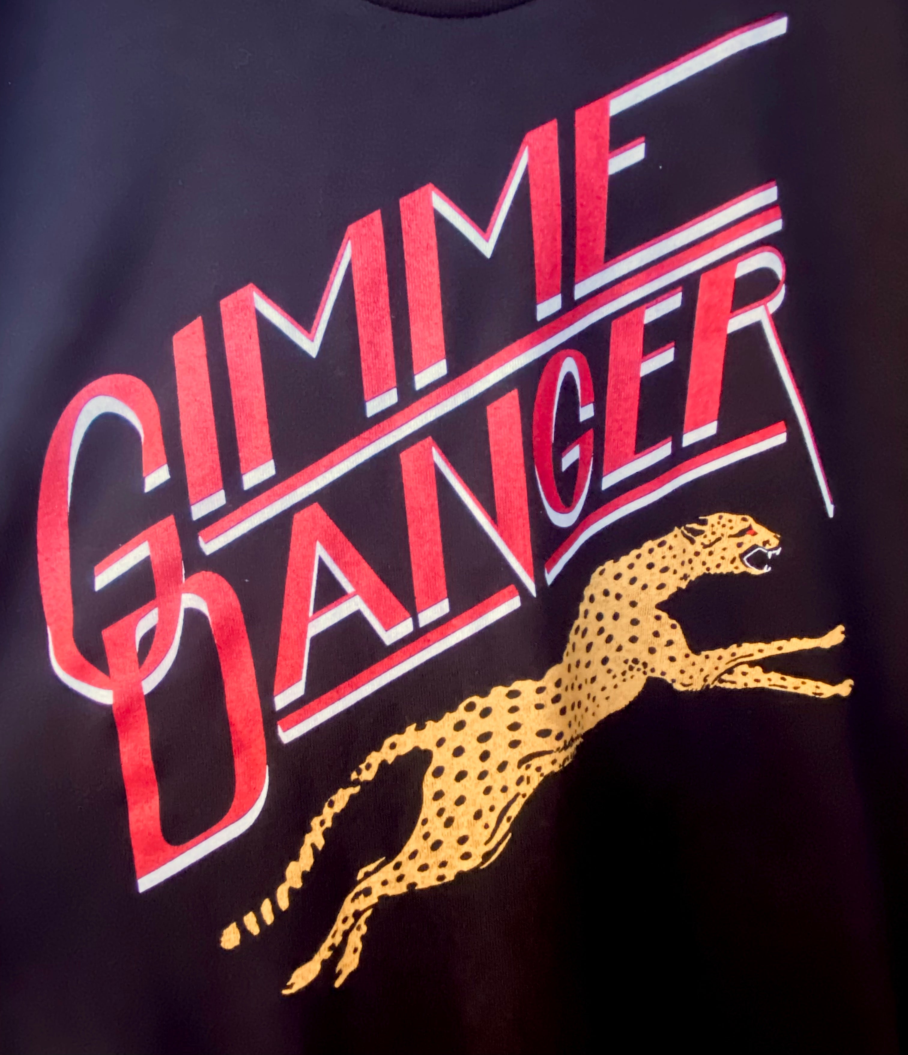 Gimme Danger Cheetah Tee – Gimme Danger Inc.