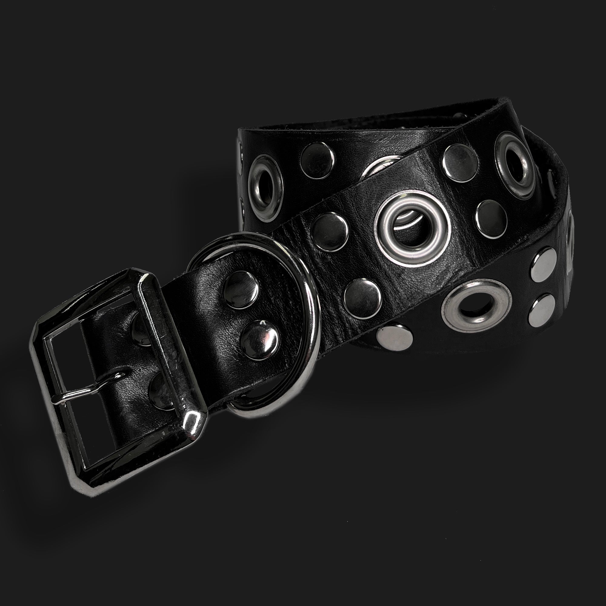 Gimme More Studded Grommet Belt – Gimme Danger Inc.