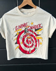 Gimme Danger Wheel of Death Cropped Tee