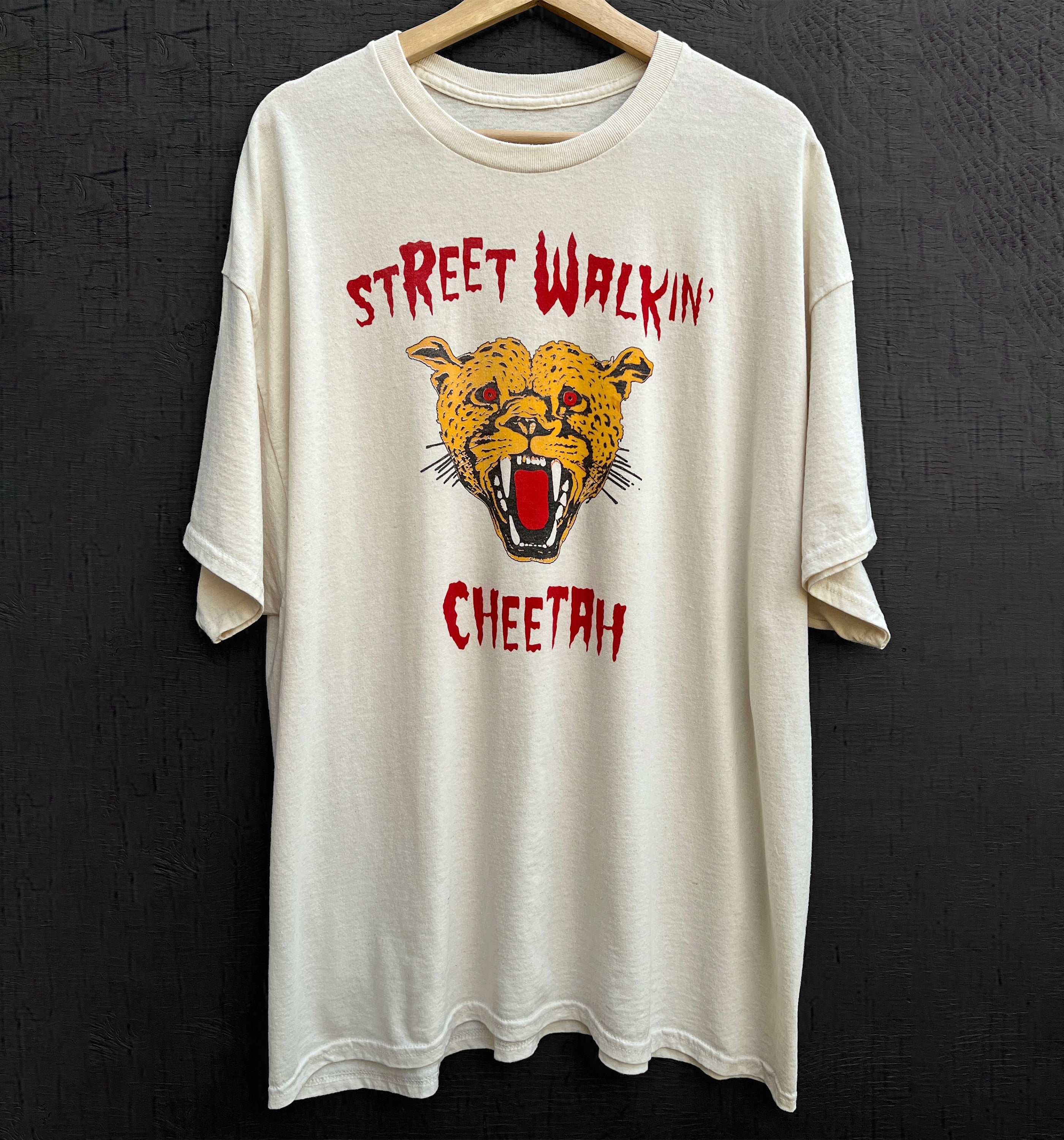 STREET WALKING CHEETAH TEE – Gimme Danger Inc.