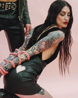 Forever My Queen Leather Skirt