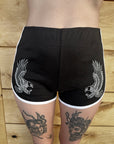 Birds of Prey Embroidered Shorts