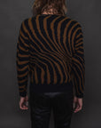 Dark Illusion Spiral Sweater