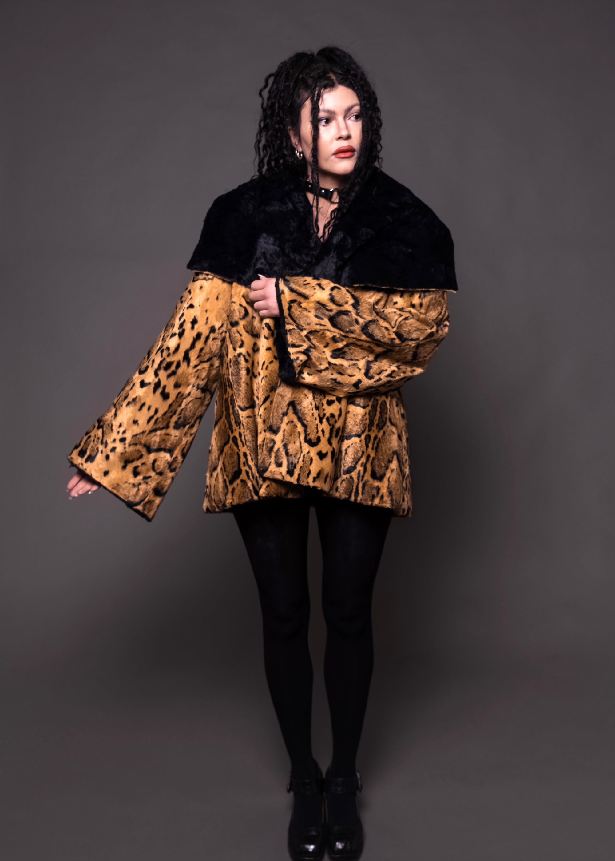 Vintage Clouded Leopard Jacket