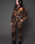 Vintage Renewed 2pc Cropped Camo set