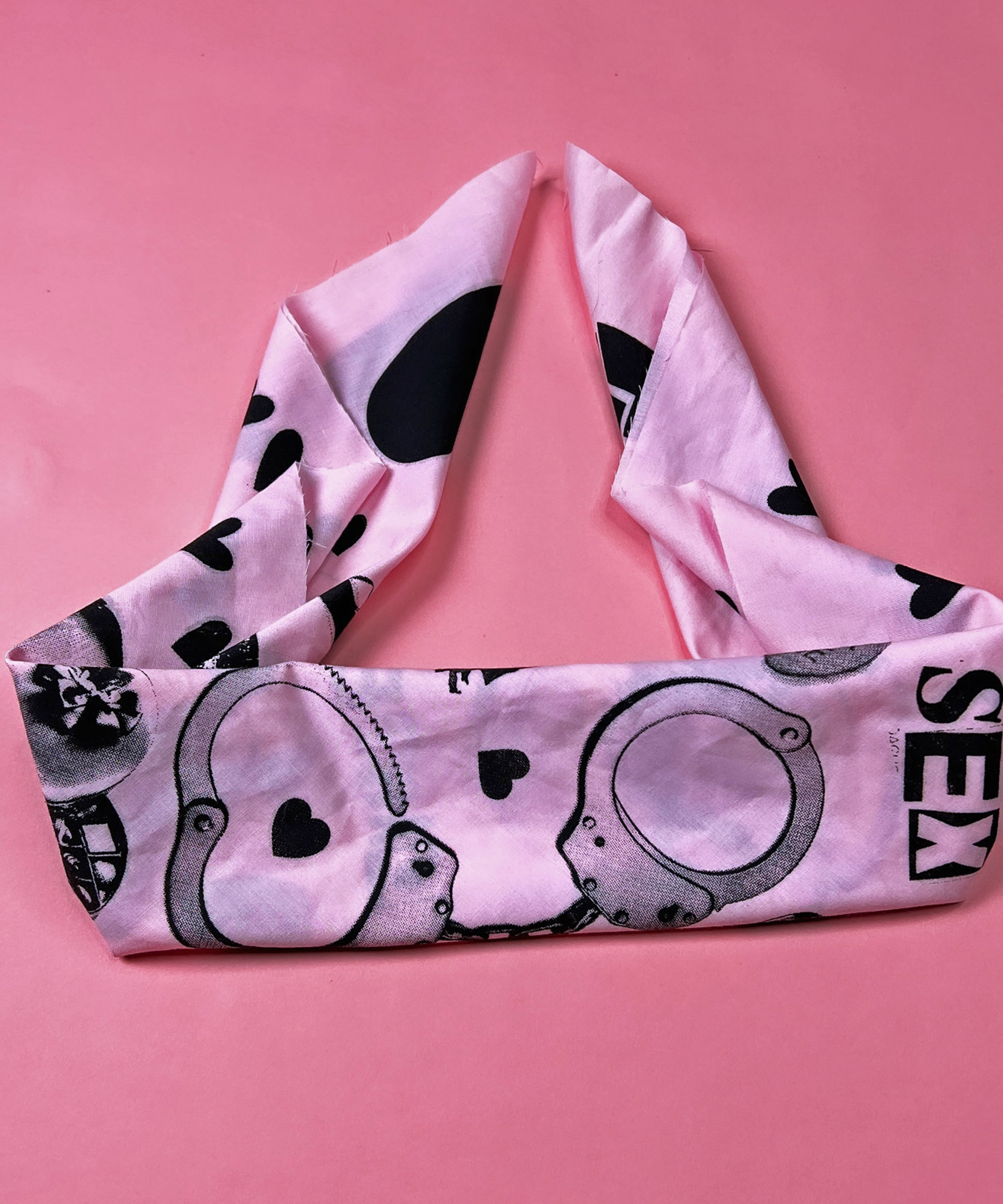 Love and Lust Pink Bandana