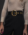 Opulent Gold Buckle Belt