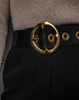 Opulent Gold Buckle Belt