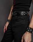 Gimme More Studded Grommet Belt