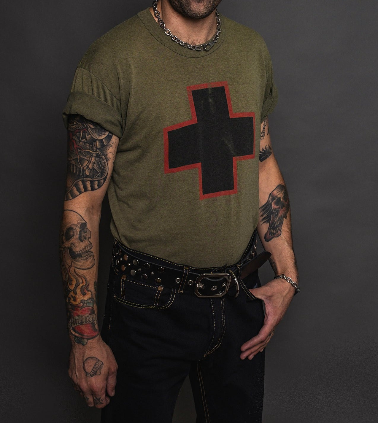 The Trooper Paper Thin Vintage Military Tee