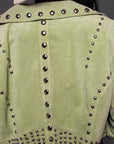 Green Studded Jacket