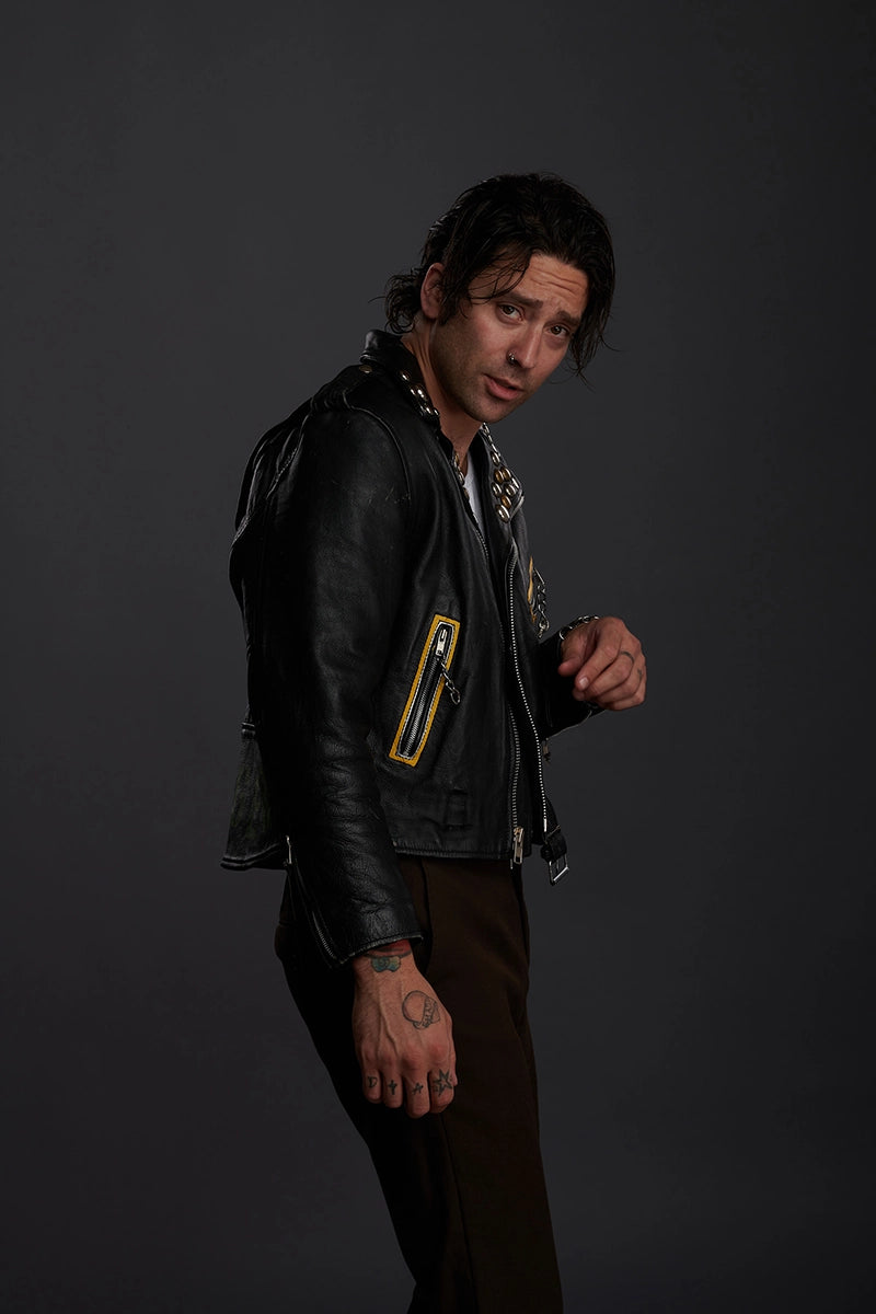 High voltage  LEATHER JACKET