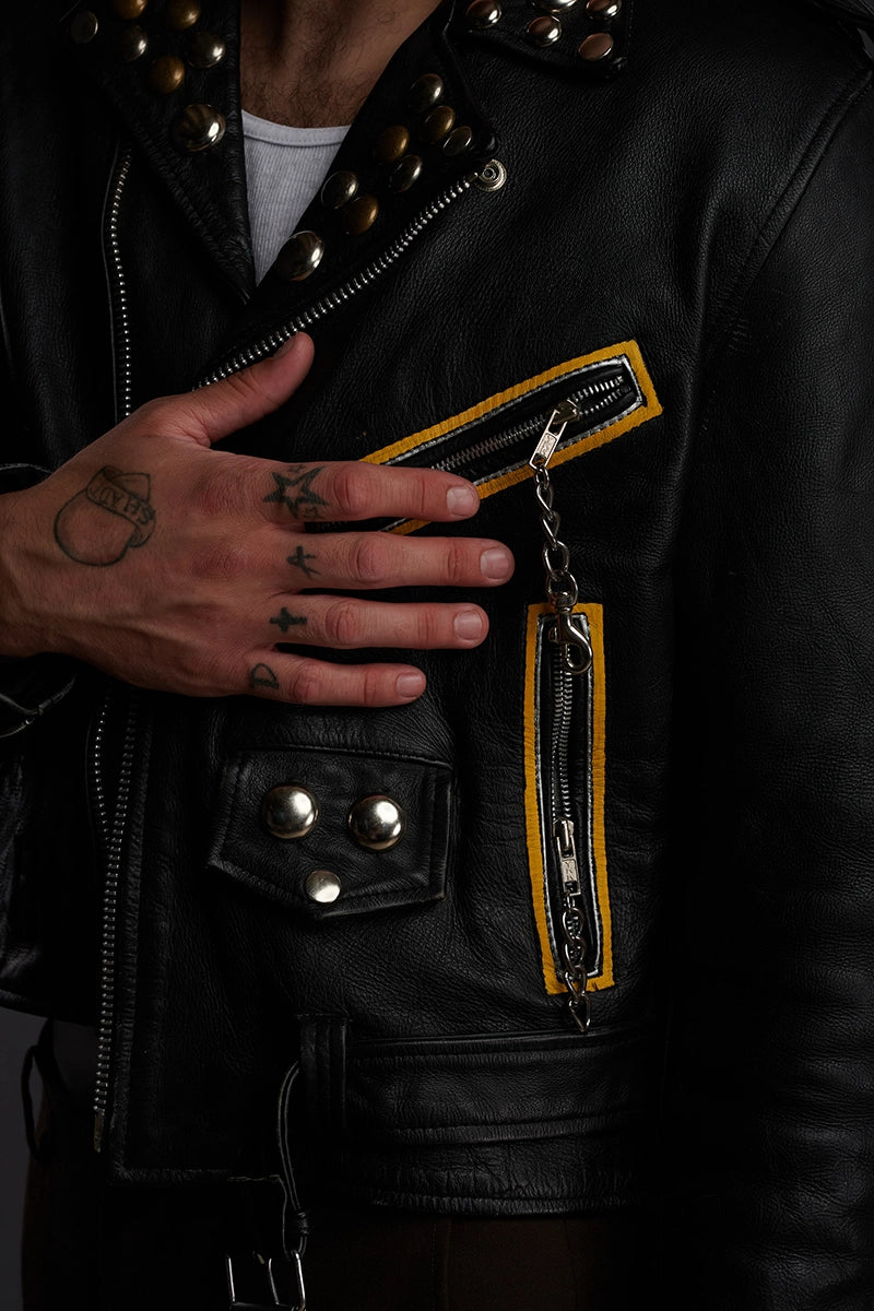 High voltage  LEATHER JACKET