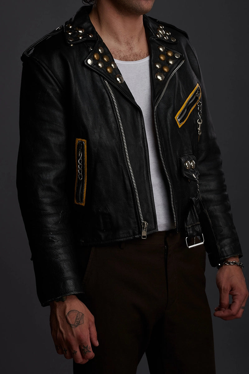 High voltage  LEATHER JACKET