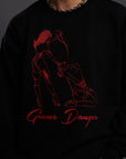 BDSM Black Crewneck