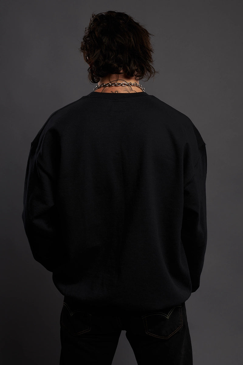 BDSM Black Crewneck