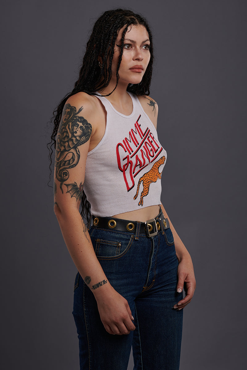 Wildcat Cropped Tank Top