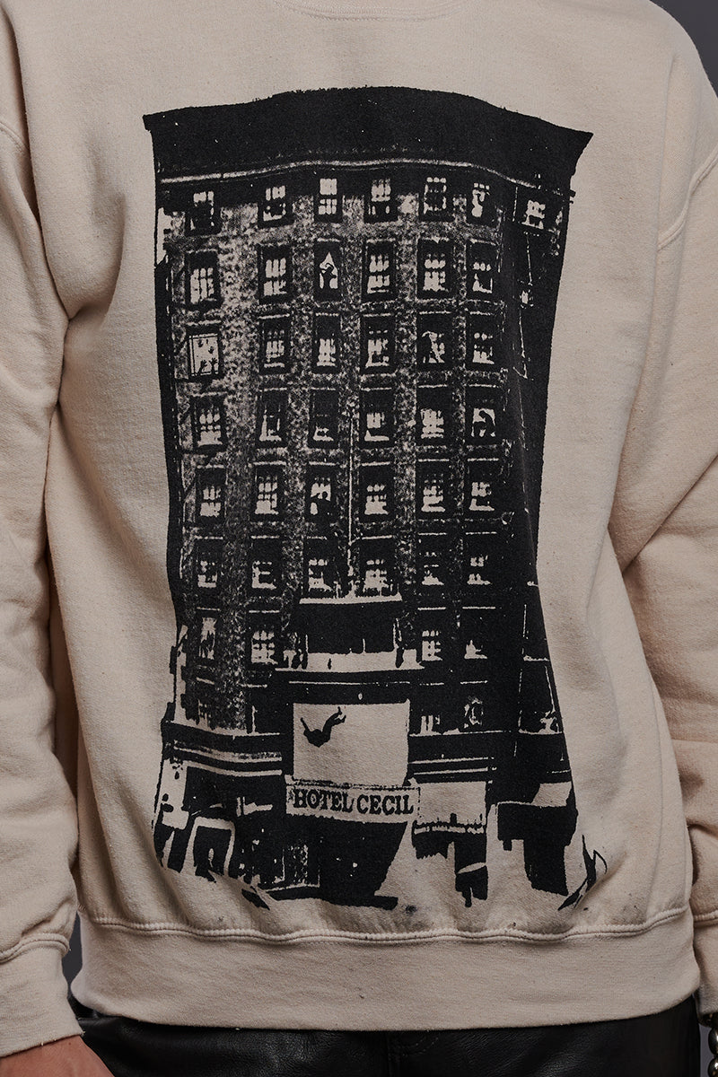 Haunted Cecil Hotel Crewneck