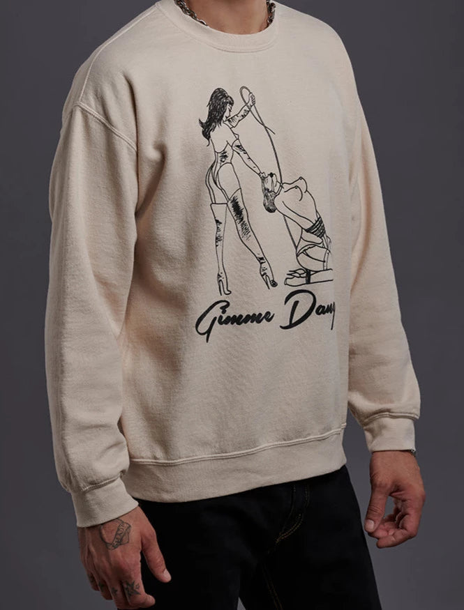 BDSM Cream Crewneck