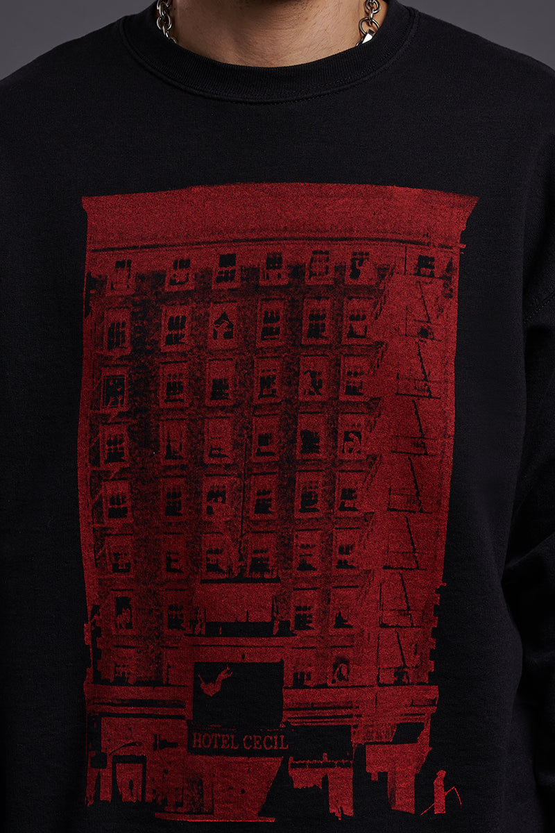 Cecil Hotel Invert Crewneck