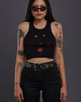 Sneaky Panther Cropped Tank