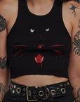 Sneaky Panther Cropped Tank