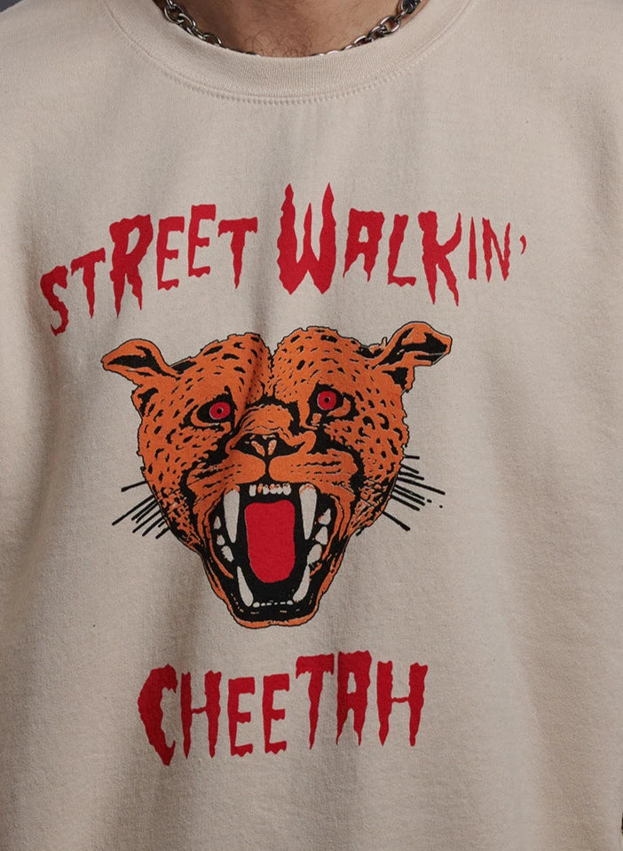 Street Walkin&#39; Cheetah Crewneck