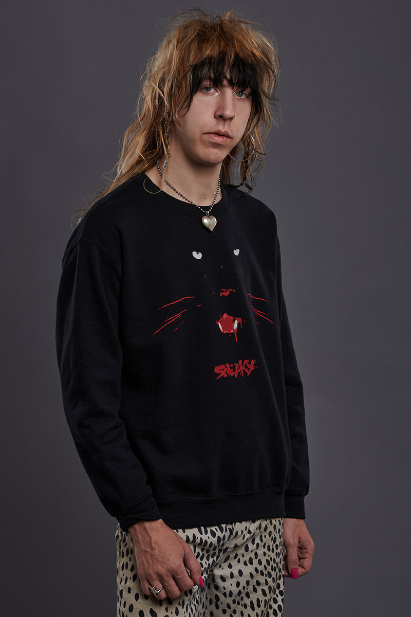 Sneaky Panther Crewneck