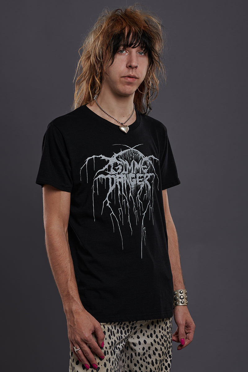 Gimme Danger Black Metal Tee