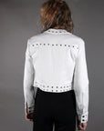 Vintage Lip Service Studded Jacket Size S/M