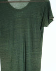 Vtg Green Tissue Thin Burnout Tee