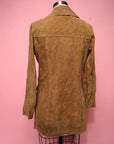 Vtg 60s/70s Reversible Leather Jacket Size M