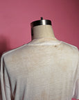 Vtg 80s Paper Thin Destroyed Auto Mechanic Tee