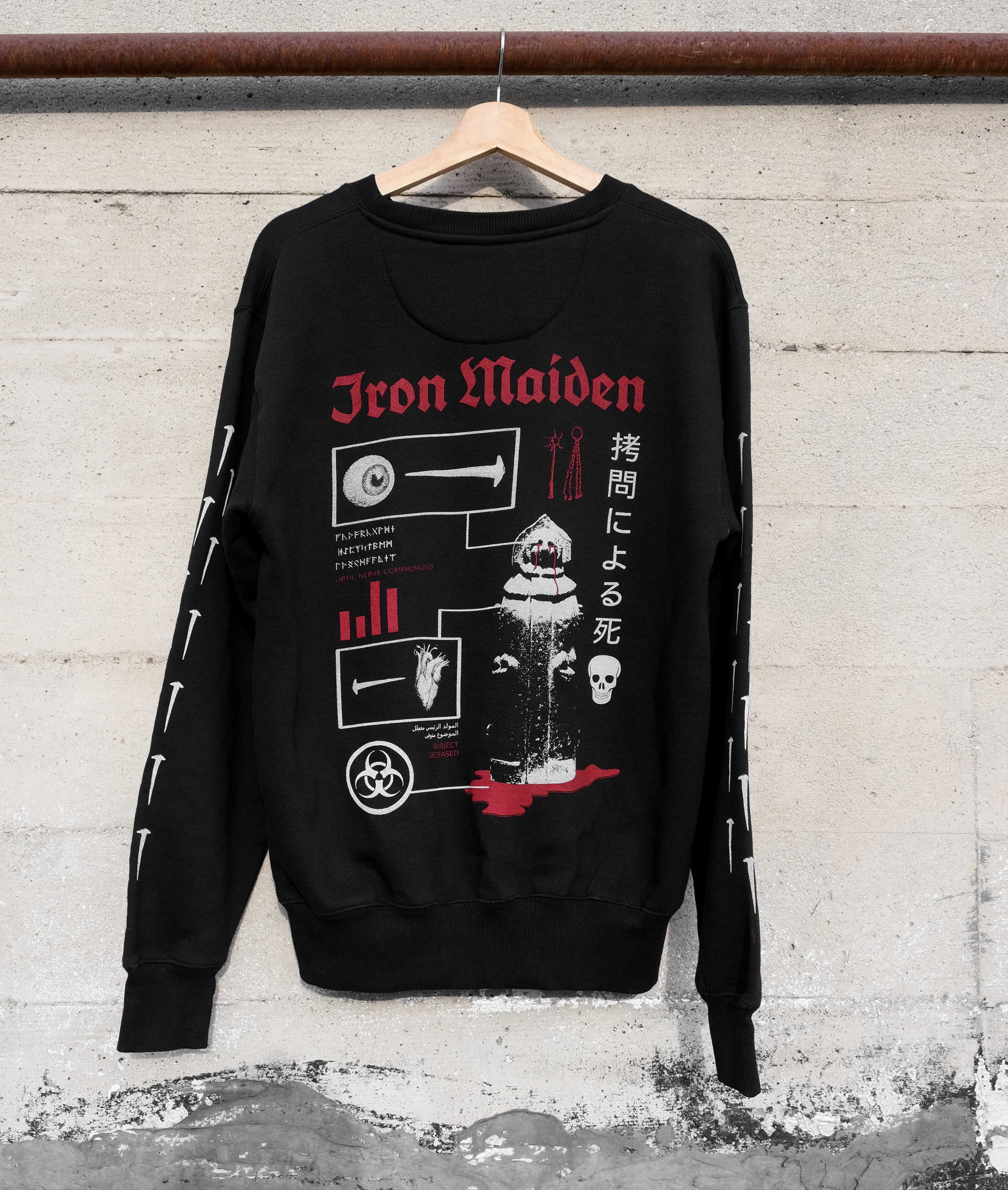 Iron Maiden Double-Sided Crewneck