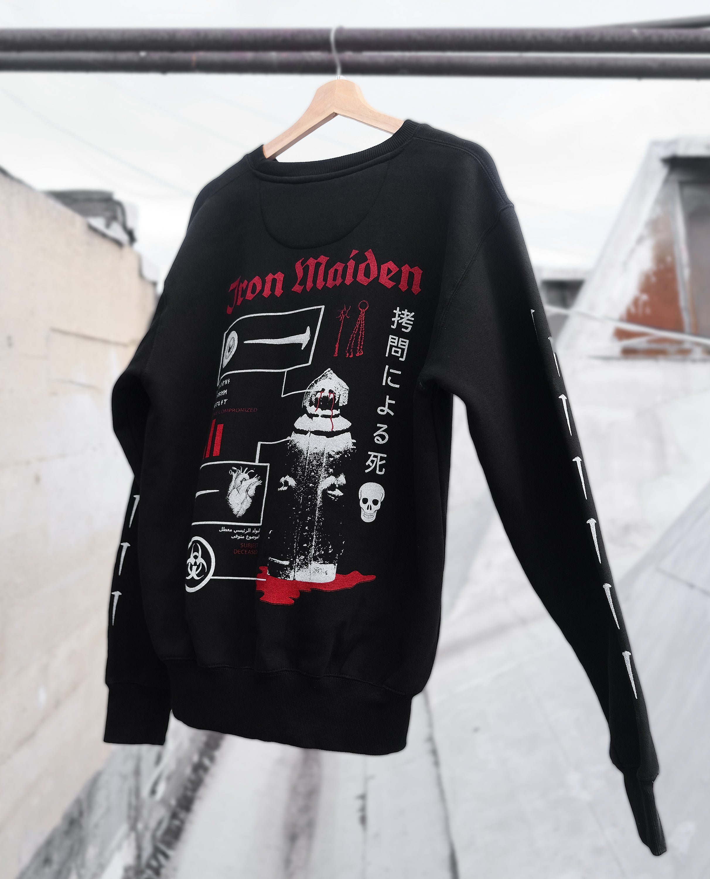 Iron Maiden Double-Sided Crewneck