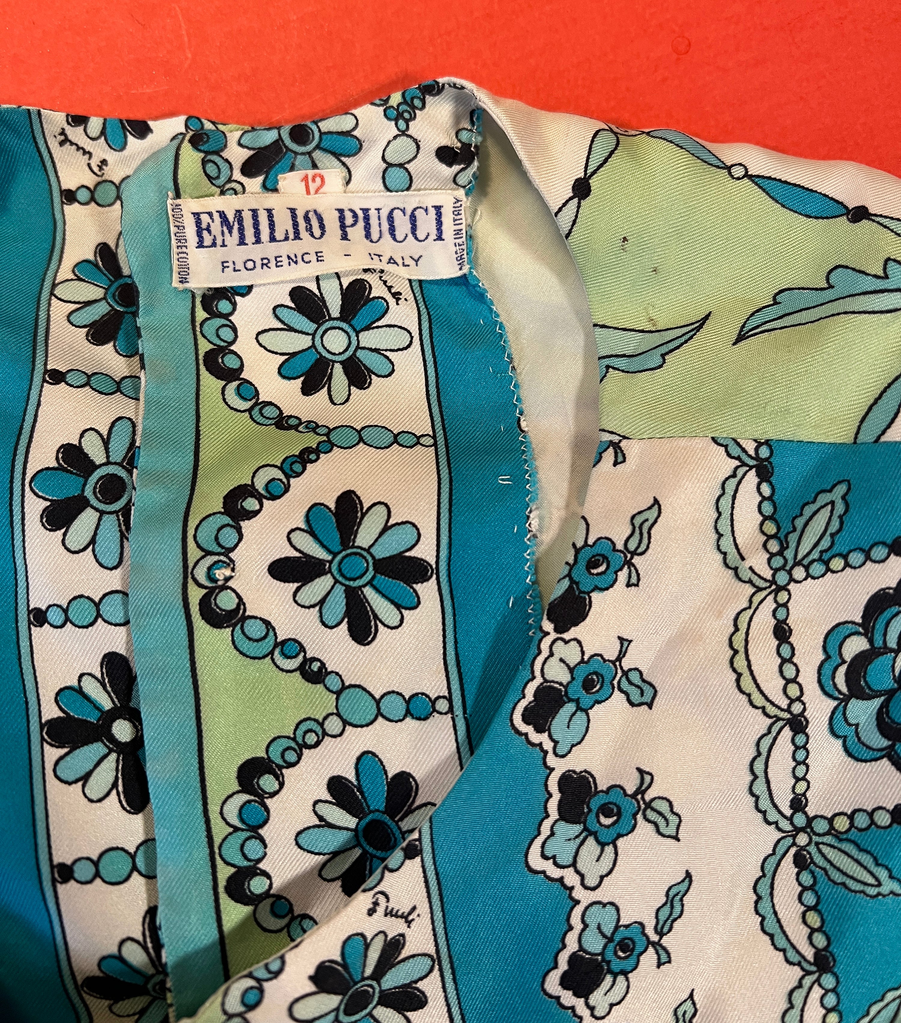 Vintage 60s Emilio Pucci Top