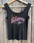 Vtg 1990 Harley Lace 50/50 Tank Top Size M