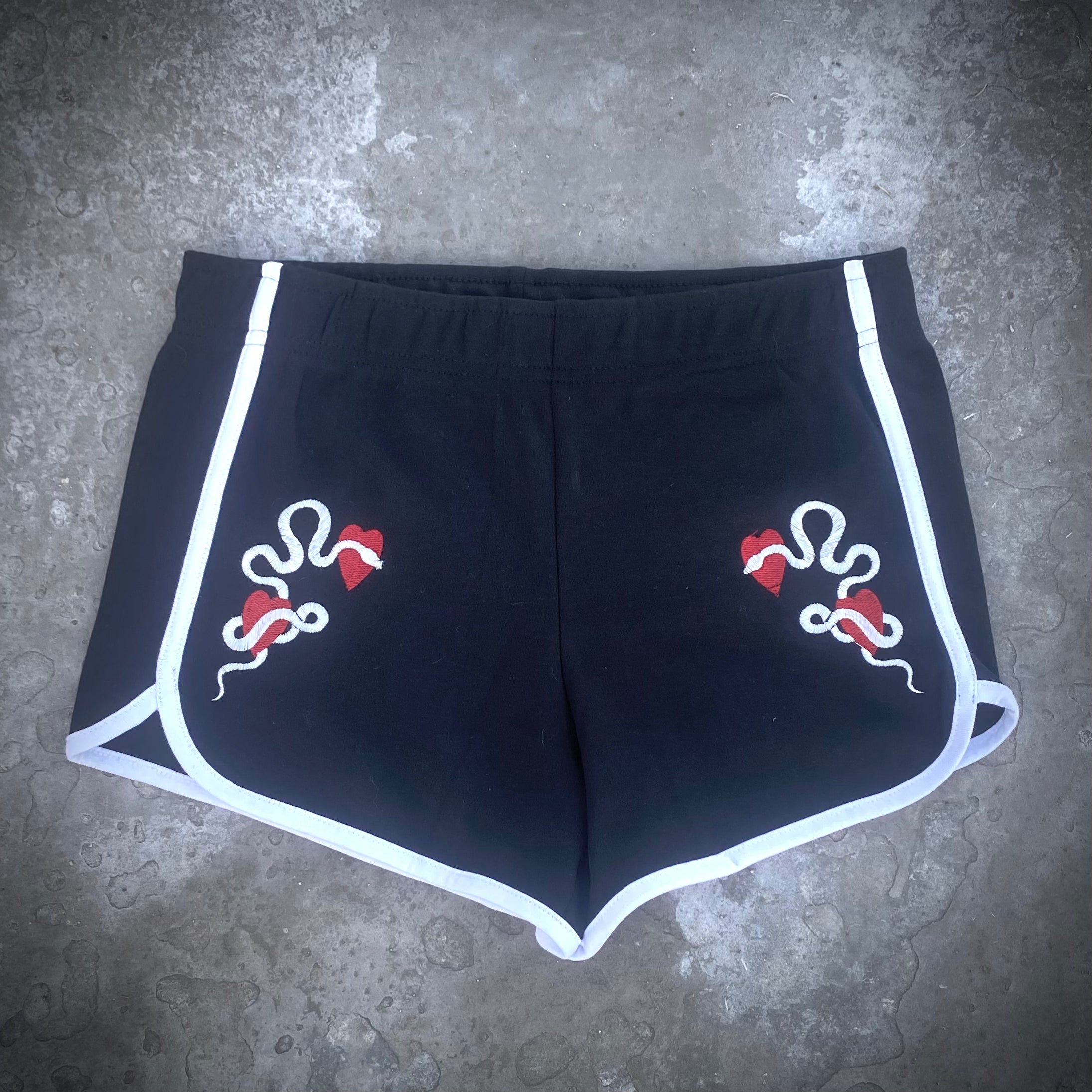Tangled Love Embroidered Shorts