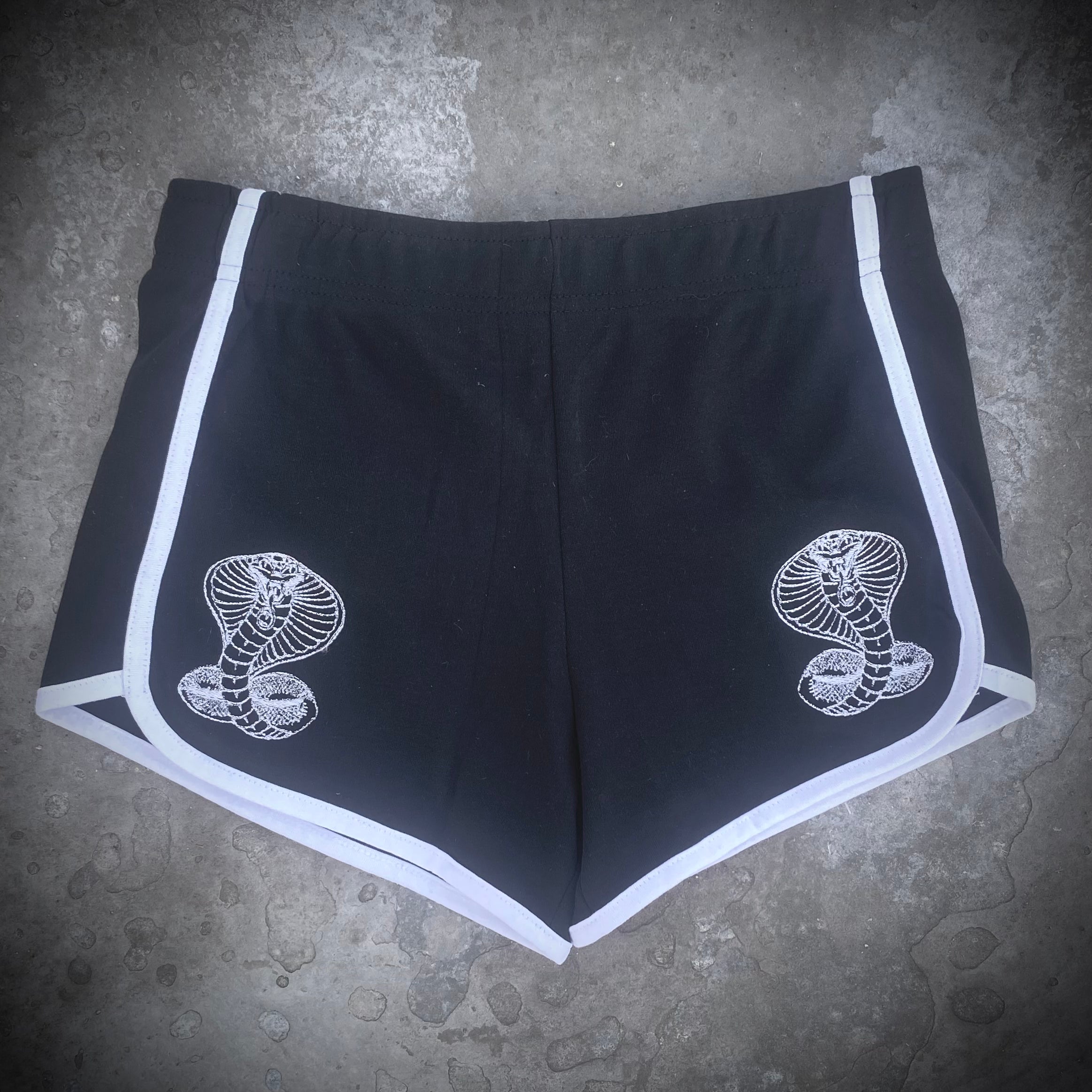King Cobra Embroidered Shorts